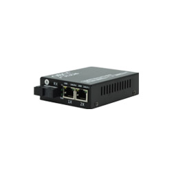 千兆1光2電光纖收發器