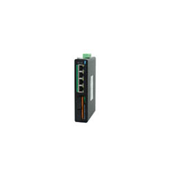 百兆2光4電工業交換機