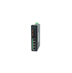 千兆2光4電網管型工業交換機