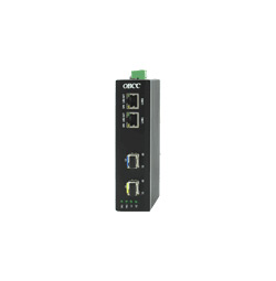 千兆2光2電工業以太網交換機