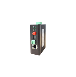 1路百兆以太網＋1路RS232工業綜合光端機