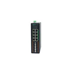 千兆8光8電網管型工業交換機